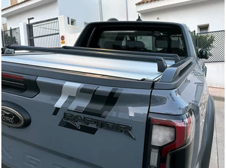 Csomagtartó keresztrúd <span style="color:#FFA500;">gyári elektromos</span> rolóhoz - fekete, 1 pár - Ranger/Amarok 2023-