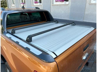 Csomagtartó keresztrúd Wildtrak <span style="color:#FFA500;">gyári elektromos</span> rolóhoz - fekete, 1 pár - Ford 2020-2022