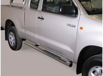 Misutonida csőküszöb - 1 pár, műanyag betéttel, 76 mm - Hilux E/C 2005-2015