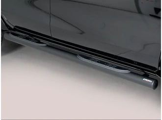 Misutonida csőküszöb - 1 pár, műanyag betéttel, 76 mm - fekete - L200 D/C 2015-2023