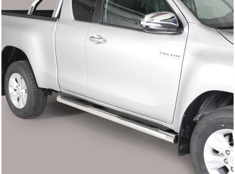 Misutonida csőküszöb - 1 pár, műanyag betéttel, 76 mm - Hilux E/C 2016-