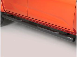 Misutonida csőküszöb - 1 pár, műanyag betéttel, 76 mm - fekete - D-Max D/C 2020-
