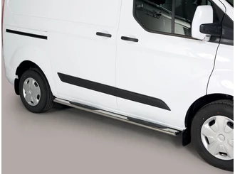 Misutonida csőküszöb - 1 pár, műanyag betéttel, ovális - Transit Custom L1 2018-