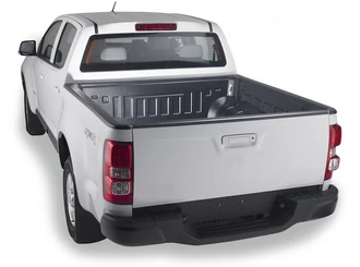 PRO-FORM platóbélés - peremes - gyári csomagrögzítőhöz - Isuzu D/C 2015-2020