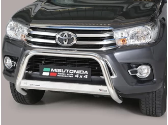 Misutonida EU gallytörő rács, 63 mm - Hilux 2016-2020
