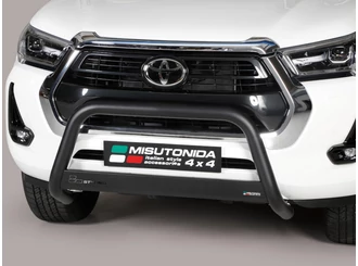 Misutonida EU gallytörő rács, 63 mm - fekete - Hilux 2020-