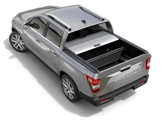 RealTruck Mountain Top MTR alu roló - ezüst - Ssangyong Musso 2018-