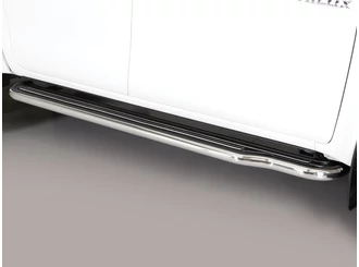 Misutonida fellépő küszöb - 1 pár, műanyag lemezbetéttel - Hilux D/C 2016-
