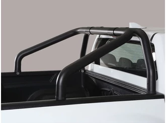 Misutonida bukócső - szimpla csővel, 76 mm - fekete - D-Max 2012-2020