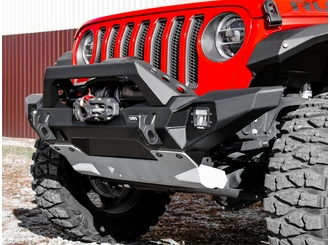 Rival Első lökhárító, alumínium - Jeep Wrangler 2007-