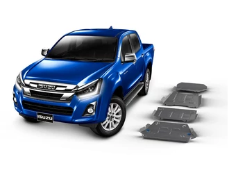 Rival Haspáncél szett, 6mm alumínium - Isuzu D-Max 2012-2020