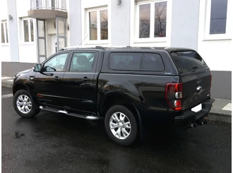 Aeroklas Stylish felépítmény - kipattintható oldalüveg - <span style="color:#FFA500;">alapozott</span> - Ford D/C 2012-2022