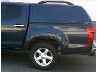 Aeroklas Commercial felépítmény - oldalüveg nélkül - fényezett - Isuzu D/C 2012-2020