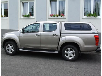 Aeroklas Stylish felépítmény - kipattintható oldalüveg - <span style="color:#FFA500;">alapozott</span> - Isuzu D/C 2012-2020