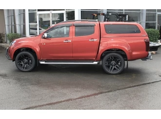 Aeroklas Stylish felépítmény - felnyitható oldalüveg - <span style="color:#FFA500;">alapozott</span> - Isuzu D/C 2012-2020