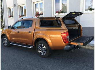 Aeroklas Stylish felépítmény - felnyitható oldalüveg - <span style="color:#FFA500;">alapozott</span> - Nissan/Renault D/C 2015-