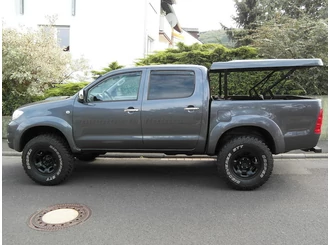 Aeroklas Aviator platófedél - <span style="color:#FFA500;">alapozott</span> - Toyota D/C 2005-2015