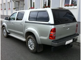 Aeroklas Stylish felépítmény - csúsztatható oldalüveg - központi zár nélkül - <span style="color:#FFA500;">alapozott</span> - Toyota D/C 2005-2015