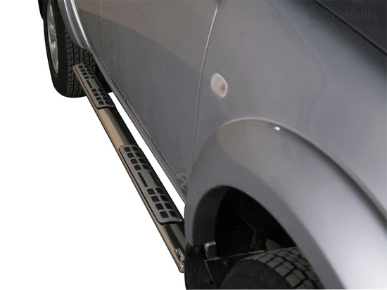 Misutonida csőküszöb - 1 pár, design betéttel, ovális - L200 D/C 2010-2014