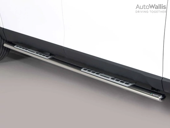 Misutonida csőküszöb - 1 pár, design betéttel, ovális - Ssangyong 2018-