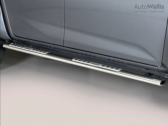 Misutonida csőküszöb - 1 pár, design betéttel, ovális - D-Max D/C 2020-