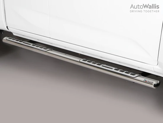 Misutonida csőküszöb - 1 pár, design betéttel, ovális - D-Max E/C 2020-