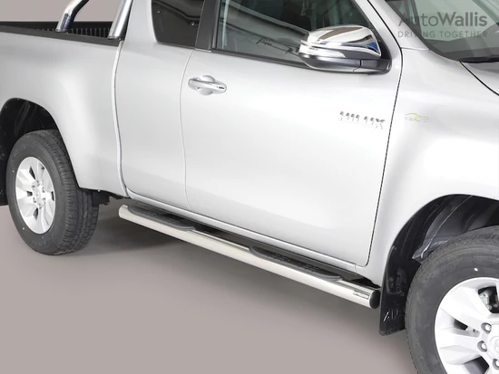 Misutonida csőküszöb - 1 pár, műanyag betéttel, 76 mm - Hilux E/C 2016-