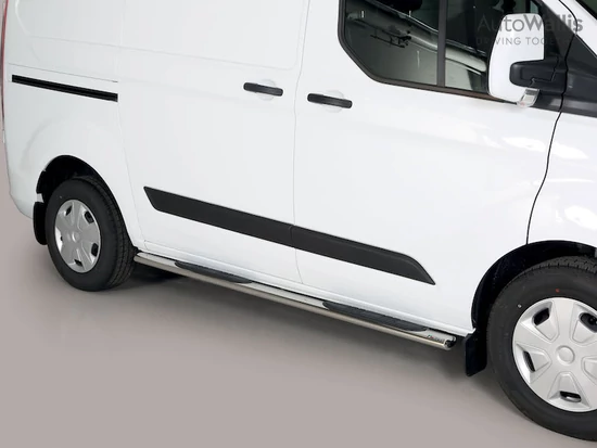 Misutonida csőküszöb - 1 pár, műanyag betéttel, ovális - Transit Custom L1 2018-