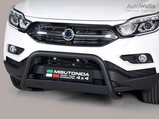 Misutonida EU gallytörő rács, 63 mm - fekete - Ssangyong 2018-