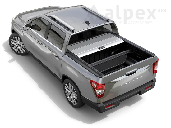 RealTruck Mountain Top MTR alu roló - ezüst - Ssangyong Musso 2018-