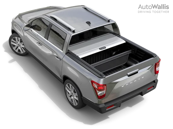 RealTruck Mountain Top MTR alu roló - ezüst - Ssangyong Musso 2018-