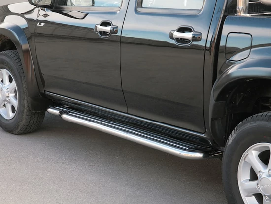Misutonida fellépő küszöb - 1 pár, műanyag lemezbetéttel - D-Max D/C 2007-2012