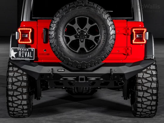 Rival Hátsó lökhárító, alumínium - Jeep Wrangler JL 2017-
