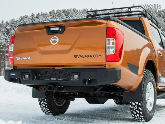 Rival Hátsó lökhárító, alumínium - Nissan Navara 2015-