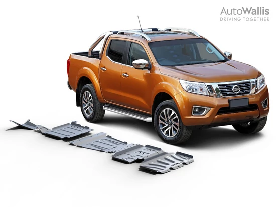 Rival Haspáncél szett, 4mm alumínium - Nissan Navara 2005-