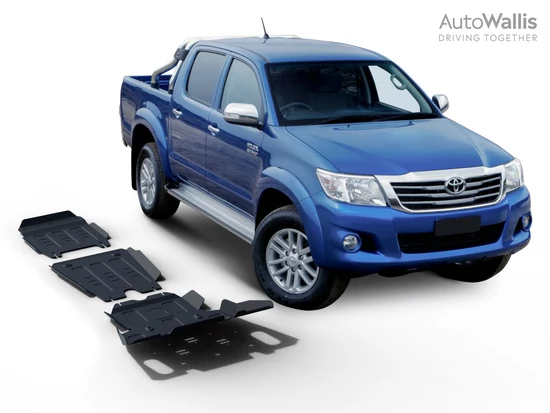 Rival Haspáncél szett, 3mm acél - Toyota Hilux 2005-2015