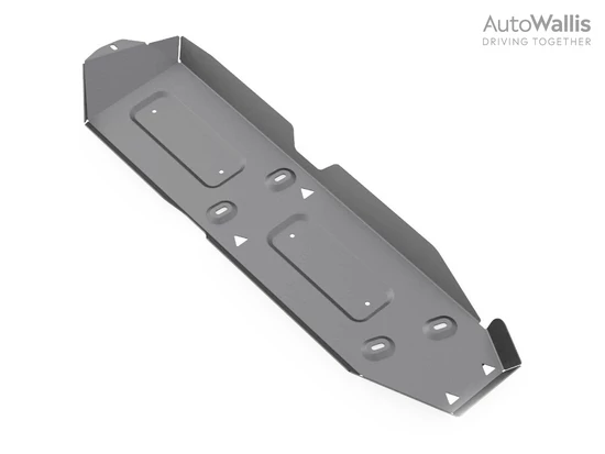 Rival Üzemanyagtartály védő, 4mm alumínium - VW Amarok 2010-2020