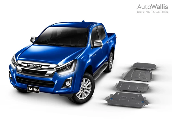 Rival Haspáncél szett, 6mm alumínium - Isuzu D-Max 2012-2020