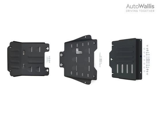 Rival Haspáncél szett, 3mm acél - Isuzu D-Max 2020-