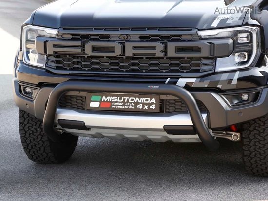 Misutonida EU gallytörő rács, 76 mm - fekete - Ranger Raptor 2023-