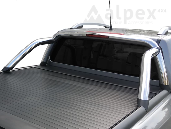 Bukócső RealTruck Mountain Top MTR rolóhoz - polírozott nemesacél - Isuzu 2012-2020