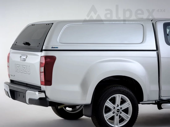 Aeroklas Commercial felépítmény - oldalüveg nélkül - 564 spinel piros - Isuzu E/C 2012-2020