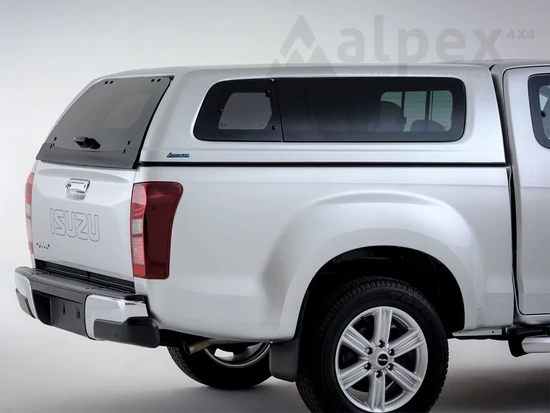 Aeroklas Stylish felépítmény - kipattintható oldalüveg - <span style="color:#FFA500;">alapozott</span> - Isuzu E/C 2012-2020