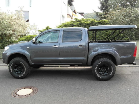 Aeroklas Aviator platófedél - <span style="color:#FFA500;">alapozott</span> - Toyota D/C 2005-2015