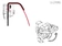 Kép 3/4 - Aeroklas platóbélés alkatrész - Műanyag csomagrögzítő B (Pack III)